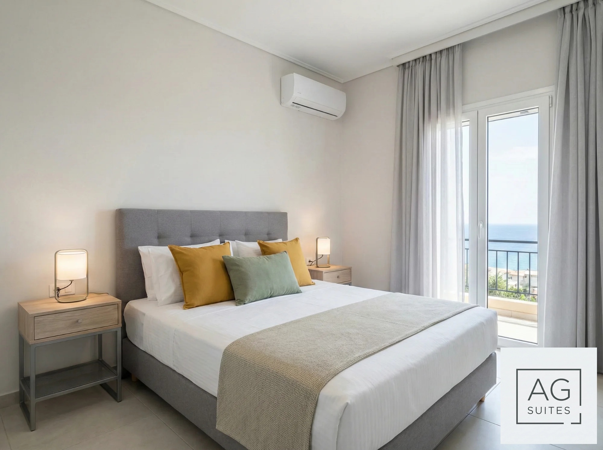 Apartment Fedra master bedroom